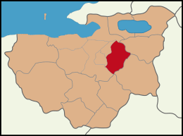 Distretto di Kestel – Mappa