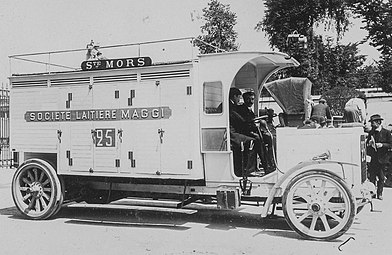 Camion laitier Mors de 1906