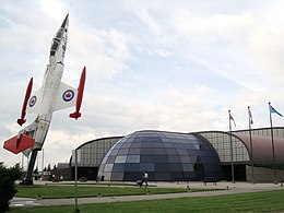 The Canadian Warplane Heritage Museum. Canadian Warplane Heritage Museum Exterior 1.jpg