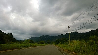 Puerto Rico Highway 123 in Carreras