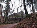 Burg Keppenbach, Ansicht von Westen
