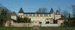 Skyline of Lafitte-sur-Lot