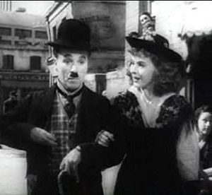 Cropped screenshot of Charlie Chaplin and Paul...