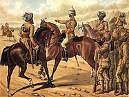 Британский колониальный корпус гидов (кавалерия и пехота).