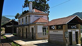 Estação de Covelinhas, em 2009