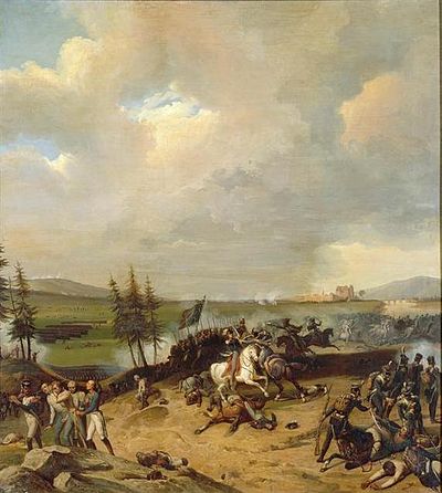 Tableau de la bataille de Saalfeld.