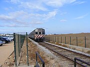 Dieseltrein in Portugal