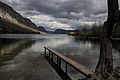 Bohinj lake from Ukanc