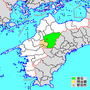 Miniatura para Distrito de Kamiukena (Ehime)