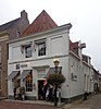 Hoekpand Smeesteeg. Huis met lijstgevel