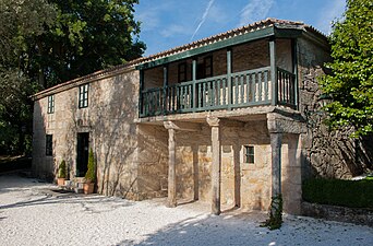 Casa Museo Rosalía de Castro, rehabilitada.