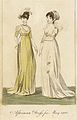Fashion Plate: Afternoon dress, The Lady's Monthly Museum, May 1800