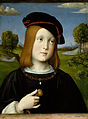 Portrait de Frederic Gonzague 1510, Metropolitan