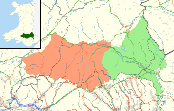 Fforest Fawr Geopark is located in Brecon Beacons