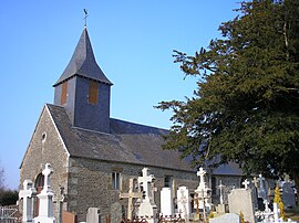 The church in Le Ménil-Ciboult