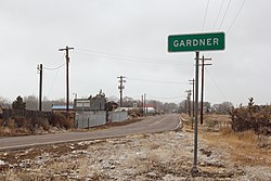 Gardner in late 2014 on a snowy day