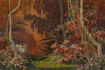 Le jardin enchanté (projet pour Parsifal, 1913)