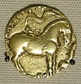 Gold coin of Kumaragupta I, Gupta Empire, India, 415–455 AD