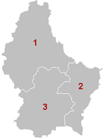 Districten van Luxemburg