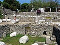 Frå ruinane av Mausoleion i Bodrum.