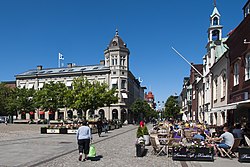 Hertig Johans torg i Skövde, 2014