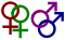 Homosexuality symbols.svg