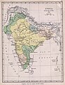 பிளாசி சண்டைக்கு மூன்றாண்டிற்குப் பின், 1760ல் இருந்த மராத்தியப் பேரரசு மற்றும் சில முக்கிய மன்னராட்சி நாடுகள்