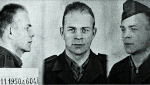 Vazební fotografie, vojenská trestnice v Opavě (1950)