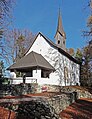 Die gotische Kirche auf dem Kathreinkogel