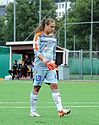 ... eller en om Växjö DFF:s fotbollsmålvakt Katie Fraine(en)?