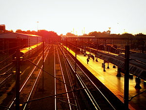Kollam Junction railway station - An evening view.jpg