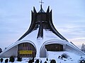 Kościół parafialny zimą