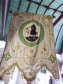 The banner of Saint Edeyrn at Loqueffret France