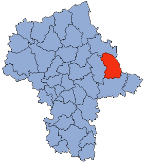 Localisation de Powiat de Sokołów