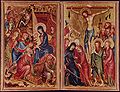 Диптих Разпятие и Поклонение на влъхвите, XIV век