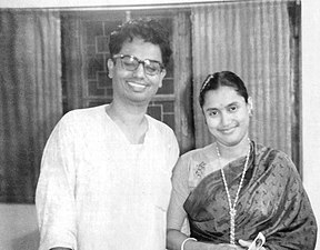 Choudhury et sa femme, avant 1950