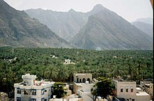 Nakhal palm tree farms in Oman's Al Batinah Region Nakhalfarms.jpg