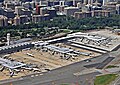 Image 86Reagan Washington National Airport in Arlington, Virginia is the closest airport to the city among the three major Washington metropolitan area airports. (from Washington, D.C.)