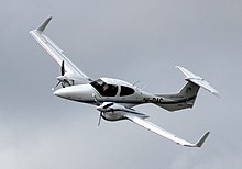 Diamond DA42 TwinStar, a four-seat twin-diesel OH-DAC Tour de Sky Oulu 20140810 02.JPG