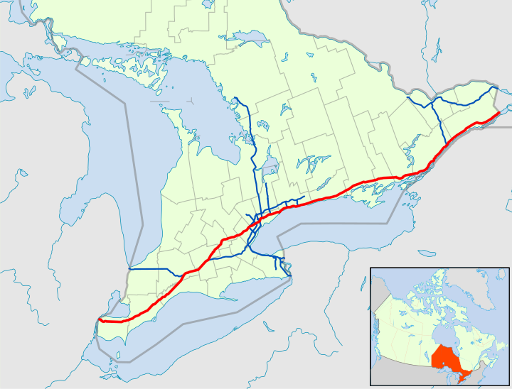 File:Ontario 401 map.svg