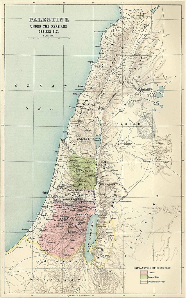 Mapa de Samaria.