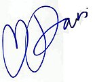Paris Hiltonová, podpis (z wikidata)