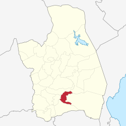 Map of Nueva Ecija showing the location of Peñaranda