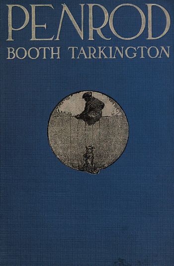 Front cover for Penrod by Booth Tarkington.