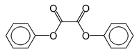 シュウ酸ジフェニルの構造式
