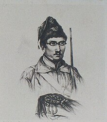 Женневаль. Литография Л. Сласа (XIX век).
