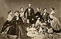 Prince Albert of Saxe-Coburg-Gotha, Queen Victoria and their children by John Jabez Edwin Mayall (née Jabez Meal).jpg