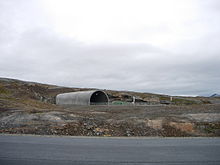 Reinhornheia tunnel sett frå vest