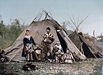 Samefamilj i Norge, kring år 1900.