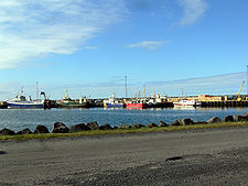 De haven van Sandgerði